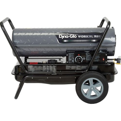  Dyna-Glo Workhorse KFA135WH, 135K BTU Kerosene Forced Air Heater