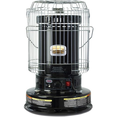  Dyna-Glo WK24BK 23,800 BTU Indoor Kerosene Convection Heater, Black
