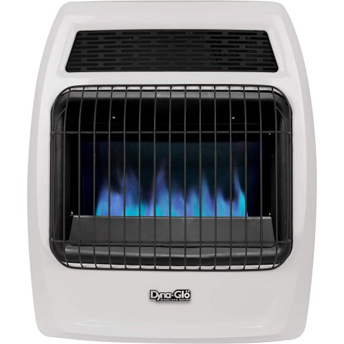  Dyna-Glo BFSS20NGT-2N 20,000 BTU Natural Gas Blue Flame Thermostatic Vent Free Wall Heater, White