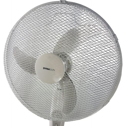  DYNASUN Design Ventilator Standventilator mit Fernbedienung RD40BC Weiss LED 50W mit Timer