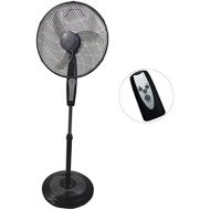 [아마존베스트]DYNASUN RD40BC Designer Floor Fan with Remote Control Black LED 50 W with Timer