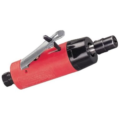  Dynabrade 18000 Autobrade Red Straight-Line Die Grinder, 25000 RPM, Rear Exhaust, 14-Inch Collet