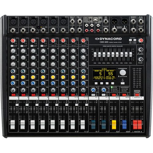  Dynacord CMS 600-3 Compact 8-Channel Mixer