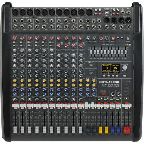  Dynacord PowerMate3 10-Channel Powered Mixer