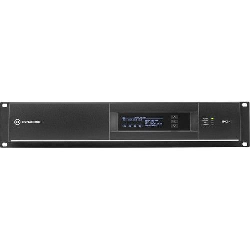  Dynacord IPX5:4 4-Channel Network Power Amplifier (4 x 1250W at 4 Ohms)