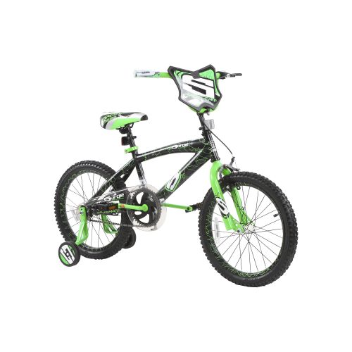 다이나크래프트 Next 18 Surge Boys BMX Bike, BlackGreen