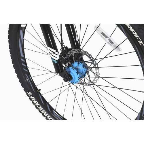 다이나크래프트 Dynacraft Mountain Ridge 27.5 Bike, Blue, 27.5/One Size