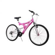 Dynacraft Womens 26 21 Speed Air Blast Bike, 17.5/One Size, Pink/White