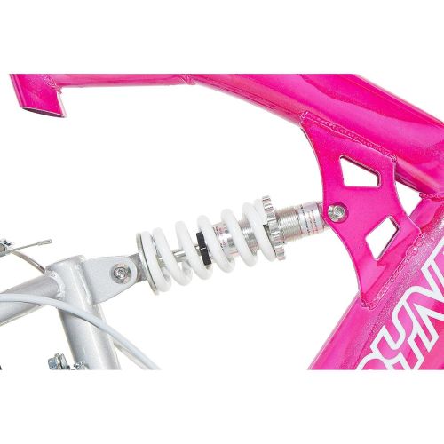 다이나크래프트 Dynacraft Womens 26 21 Speed Air Blast Bike, 17.5/One Size, Pink/White