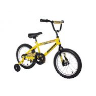 Dynacraft Magna Major Damage Boys BMX StreetDirt Bike 16, YellowBlack