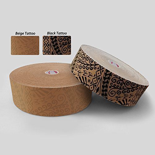  Dynamic Tape, 2 X 34 yds. (5CM X 31M), Beige Tattoo, Single Bulk Roll