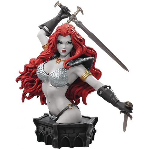  Dynamite Women of Red Sonja by Arthur Adams (Black & White Version) Resin Collectors Bust