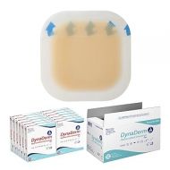 Dynarex DynaDerm Hydrocolloid Dressings, Sterile Moist Bandages Used for All Kinds of Wounds, 4