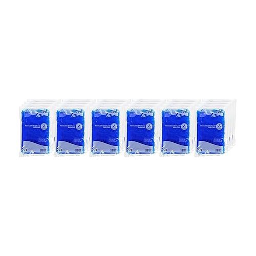  Dynarex 4506 Reusable Hot/Cold Gel Pack, 6