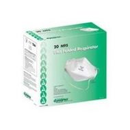 Dynarex 2296 N95 Particulate Respirator Mask, flat, folded, 20 Count (Pack of 12)