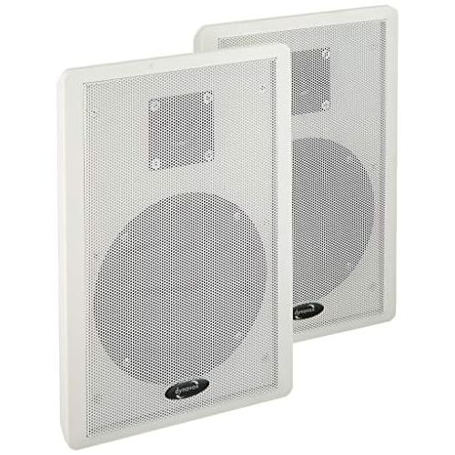  Dynavox WS 502 Flat Panel Speakers (40 Watt) White (Pair)