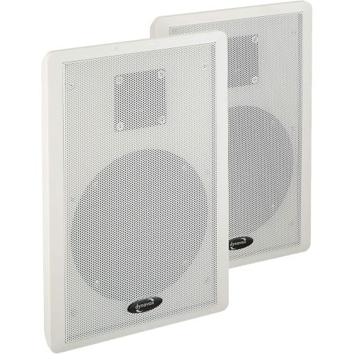  Dynavox WS 502 Flat Panel Speakers (40 Watt) White (Pair)