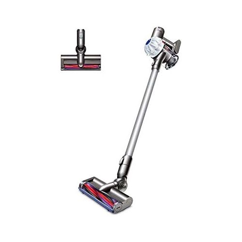 다이슨 Dyson Digital Slim beutel- & kabelloser Staubsauger inkl. Elektrobuerste mit Nylonborsten & Carbonfasern, Kombi- & Fugenduese | Handstaubsauger mit Lithium-Ionen Akku, Wandhalterung