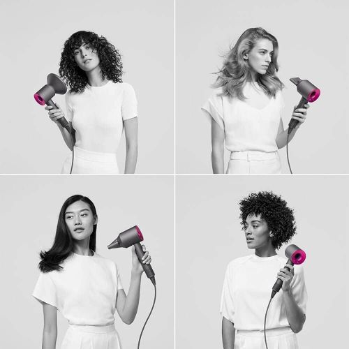 다이슨 Dyson Supersonic Hair Dryer, White/Silver