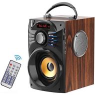 EIFER Bluetooth Speakers Wireless Portable Loud Speaker Subwoorer Blue Tooth LoudSpeakers Line-in Remote Control FM Radio TF U-Disk AUX Player Room Home Party Outdoor/Indoor Loudsp