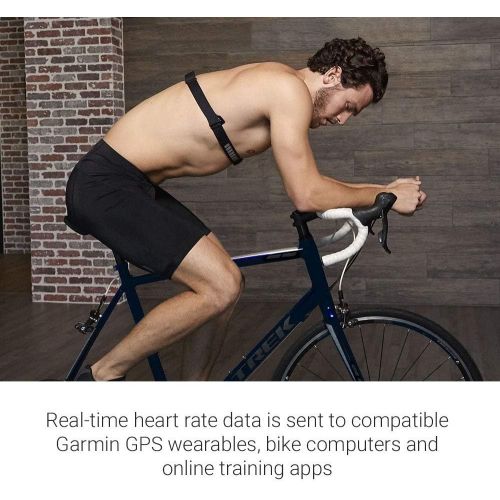  E Zee Electronics Garmin HRM-Dual Heart Rate Monitor Bundle with 5 Extra Batteries (6 Items)