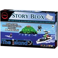 E-Blox Stories Blox Builder - The Island LED Light-Up Building Blocks Stories Toy Set for Kids Ages 8+