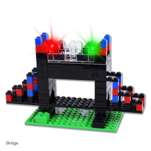  E-Blox Stories Blox Builder - The City LED Light-Up Building Blocks Stories Toy Set for Kids Ages 8+