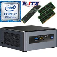 Intel NUC8I7BEH 8th Gen Core i7 System, 32GB Dual Channel DDR4, 480GB M.2 SSD, NO OS, Pre-Assembled and Tested by E-ITX