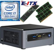 Intel NUC8I7BEH 8th Gen Core i7 System, 32GB Dual Channel DDR4, 60GB M.2 SSD, NO OS, Pre-Assembled and Tested by E-ITX