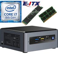 Intel NUC8I7BEH 8th Gen Core i7 System, 4GB DDR4, 60GB M.2 SSD, NO OS, Pre-Assembled and Tested by E-ITX