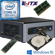 Intel NUC8I5BEH 8th Gen Core i5 System, 4GB DDR4, 960GB M.2 SSD, 2TB HDD, Win 10 Pro Installed & Configured E-ITX