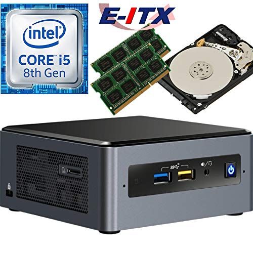  Intel NUC8I5BEH 8th Gen Core i5 System, 32GB Dual Channel DDR4, 2TB HDD, NO OS, Pre-Assembled Tested E-ITX