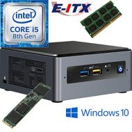 Intel NUC8I5BEH 8th Gen Core i5 System, 4GB DDR4, 960GB M.2 SSD, Win 10 Pro Installed & Configured E-ITX