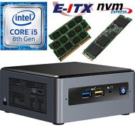 Intel NUC8I5BEH 8th Gen Core i5 System, 32GB Dual Channel DDR4, 240GB M.2 PCIe NVMe SSD, NO OS, Pre-Assembled Tested E-ITX