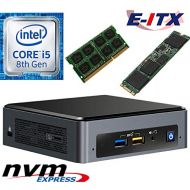 Intel NUC8I5BEK 8th Gen Core i5 System, 4GB DDR4, 120GB M.2 PCIe NVMe SSD, NO OS, Pre-Assembled Tested E-ITX