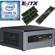 Intel NUC8I5BEH 8th Gen Core i5 System, 8GB Dual Channel DDR4, 960GB M.2 SSD, NO OS, Pre-Assembled and Tested by E-ITX