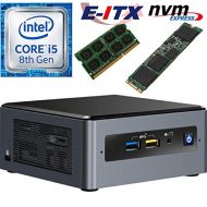 Intel NUC8I5BEH 8th Gen Core i5 System, 4GB DDR4, 480GB M.2 PCIe NVMe SSD, NO OS, Pre-Assembled and Tested by E-ITX