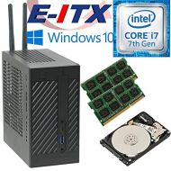 Asrock DeskMini 110 Intel Core i7-7700 Mini-STX System, 32GB Dual Channel DDR4, 2TB HDD, Win 10 Pro Installed & Configured by E-ITX