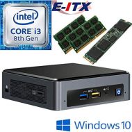 Intel NUC8I3BEK 8th Gen Core i3 System, 16GB Dual Channel DDR4, 240GB M.2 SSD, Win 10 Pro Installed & Configured by E-ITX