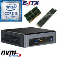 Intel NUC8I3BEK 8th Gen Core i3 System, 4GB DDR4, 240GB M.2 PCIe NVMe SSD, NO OS, Pre-Assembled and Tested by E-ITX