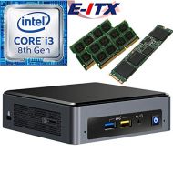 Intel NUC8I3BEK 8th Gen Core i3 System, 16GB Dual Channel DDR4, 960GB M.2 SSD, NO OS, Pre-Assembled and Tested by E-ITX