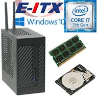 Asrock DeskMini 110 Intel Core i7-7700 Mini-STX System, 4GB DDR4, 2TB HDD, Win 10 Pro Installed & Configured by E-ITX