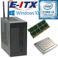 Asrock DeskMini 110 Intel Core i3-7100 Mini-STX System, 4GB DDR4, 960GB SSD, Win 10 Pro Installed & Configured by E-ITX
