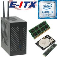 Asrock DeskMini 110 Intel Core i5-7400 Mini-STX System, 4GB DDR4, 120GB NVMe M.2 SSD, 2TB HDD, NO OS, Pre-Assembled and Tested by E-ITX