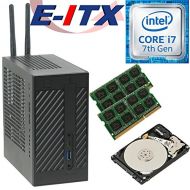 Asrock DeskMini 110 Intel Core i7-7700 Mini-STX System, 8GB Dual Channel DDR4, 1TB HDD, NO OS, Pre-Assembled and Tested by E-ITX