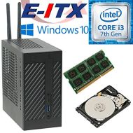 Asrock DeskMini 110 Intel Core i3-7100 Mini-STX System, 4GB DDR4, 2TB HDD, Win 10 Pro Installed & Configured by E-ITX