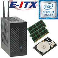 Asrock DeskMini 110 Intel Core i3-7100 Mini-STX System, 32GB Dual Channel DDR4, 2TB HDD, NO OS, Pre-Assembled and Tested by E-ITX