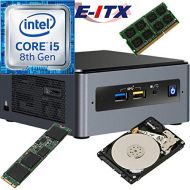 Intel NUC8I5BEH 8th Gen Core i5 System, 4GB DDR4, 120GB M.2 SSD, 1TB HDD, NO OS, Pre-Assembled Tested E-ITX