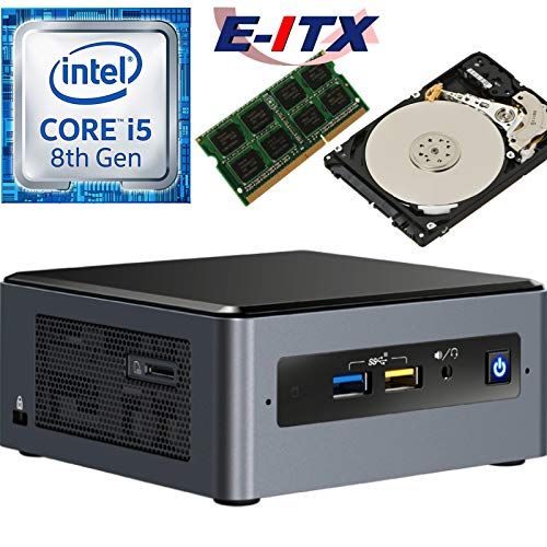  Intel NUC8I5BEH 8th Gen Core i5 System, 4GB DDR4, 1TB HDD, NO OS, Pre-Assembled Tested E-ITX