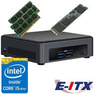 Intel NUC7I5DNKE 7th Gen Core i5 System (BOXNUC7I5DNKE), 8GB Dual Channel DDR4, 120GB M.2 SSD, NO OS, Pre-Assembled and Tested by E-ITX